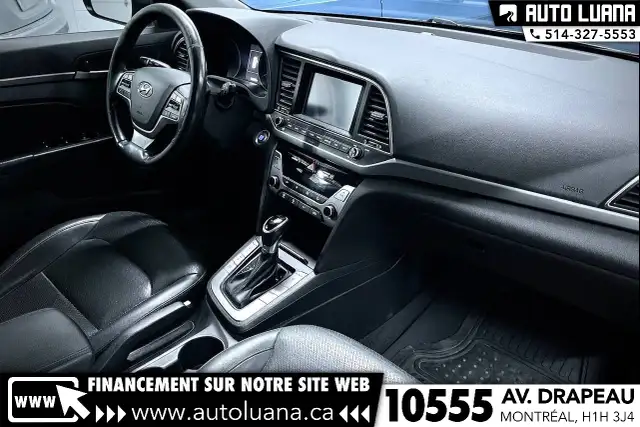 2018 HYUNDAI Elantra GLS CARPLAY/CAM/CUIR/TOIT/CAP. ANGLE MORT - Photo 26