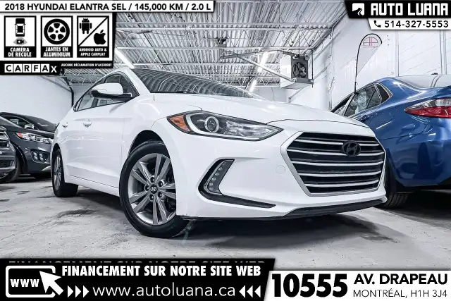 2018 HYUNDAI Elantra SEL CARPLAY/MAGS/CAMERA/VOLANT CHAUFFANT - Photo 3