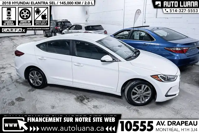2018 HYUNDAI Elantra SEL CARPLAY/MAGS/CAMERA/VOLANT CHAUFFANT - Photo 10