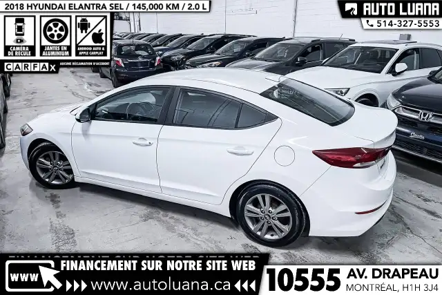 2018 HYUNDAI Elantra SEL CARPLAY/MAGS/CAMERA/VOLANT CHAUFFANT - Photo 11