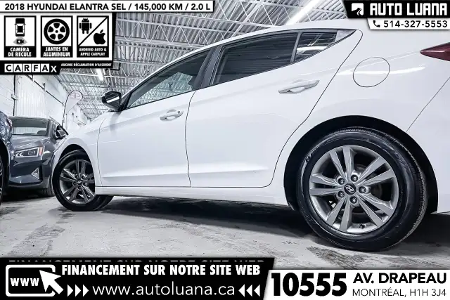 2018 HYUNDAI Elantra SEL CARPLAY/MAGS/CAMERA/VOLANT CHAUFFANT - Photo 13