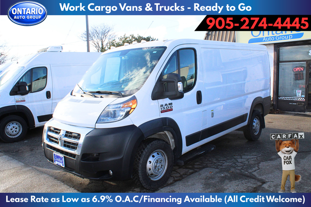 2017 Ram ProMaster 1500, 136', 3 Passenger, Divider