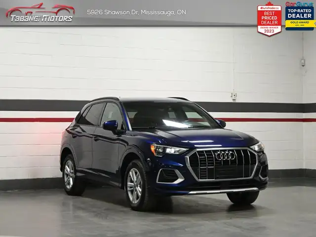 2022 Audi Q3 Brown Leather Panoramic Roof Heated Seats Push Butt - Photo 3