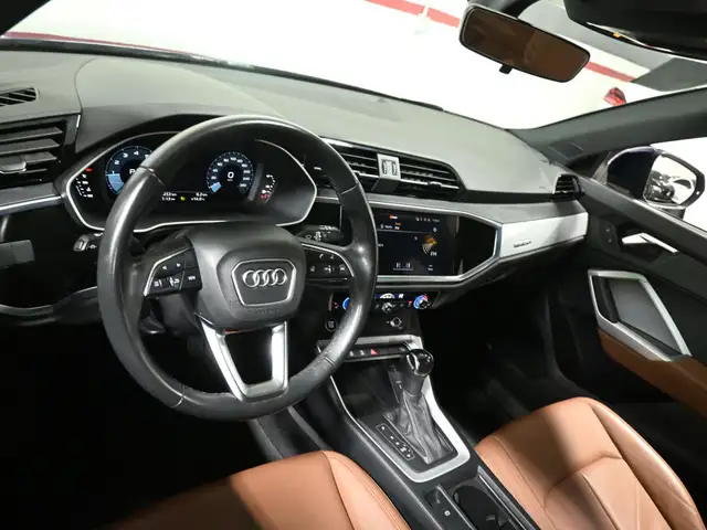 2022 Audi Q3 Brown Leather Panoramic Roof Heated Seats Push Butt - Photo 10