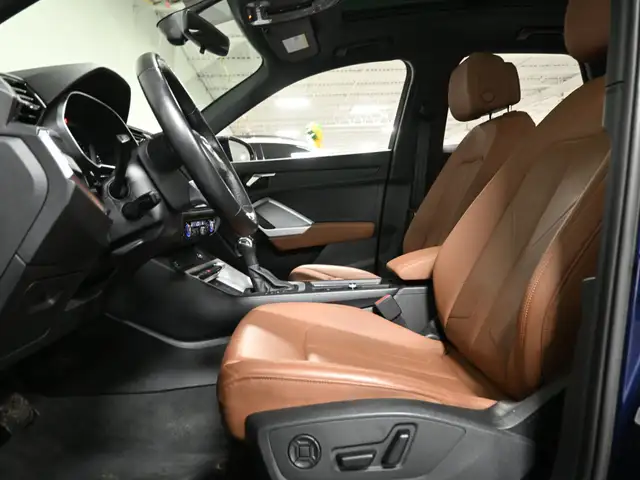 2022 Audi Q3 Brown Leather Panoramic Roof Heated Seats Push Butt - Photo 22