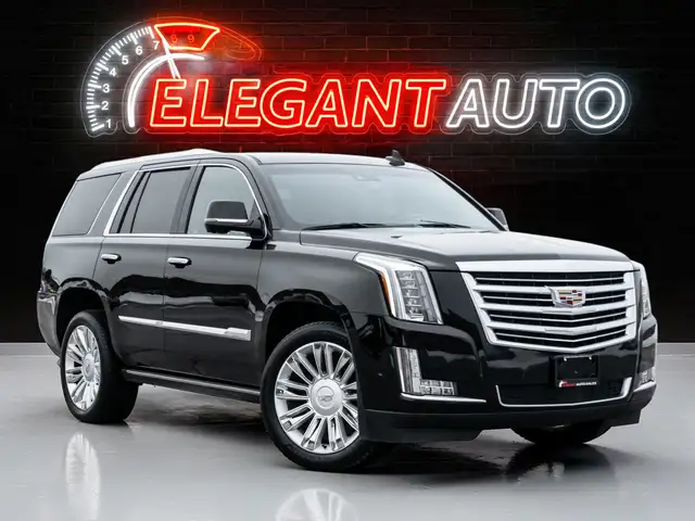 2017 Cadillac Escalade PLATINUM|NAV|ROOF|ACC|B.SPOT|BACKUP|LOADE