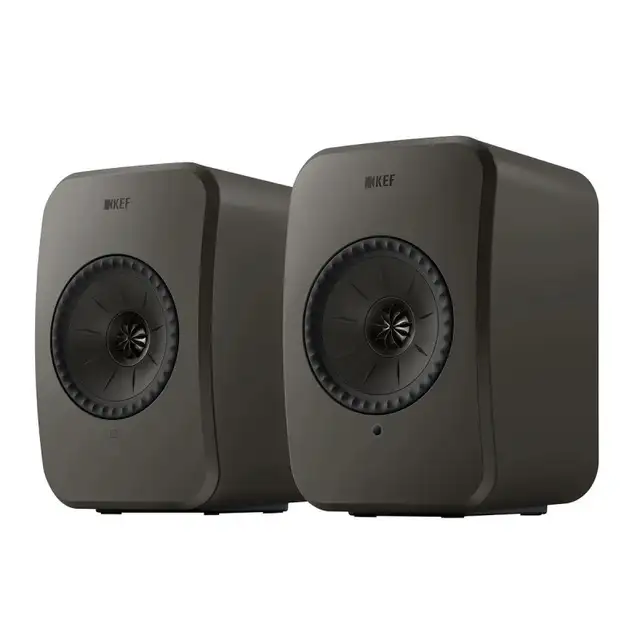 KEF LSX II LT Wireless Speakers Graphite Gray (2-pack)