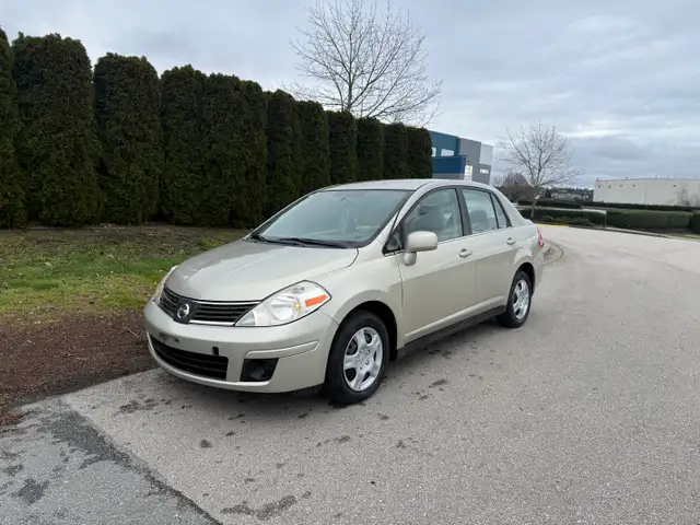 2008 NISSAN VERSA S AUTOMATIC A/C LOCAL BC WITH ONLY 159,000 KMS