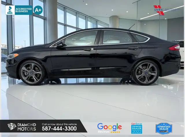 2017 Ford Fusion Sport AWD - Low Kilometers - Leather - Rebuilt - Photo 10