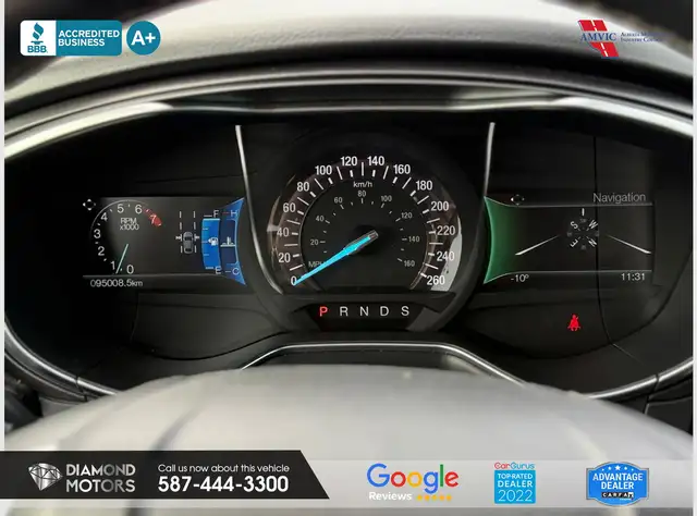 2017 Ford Fusion Sport AWD - Low Kilometers - Leather - Rebuilt - Photo 14