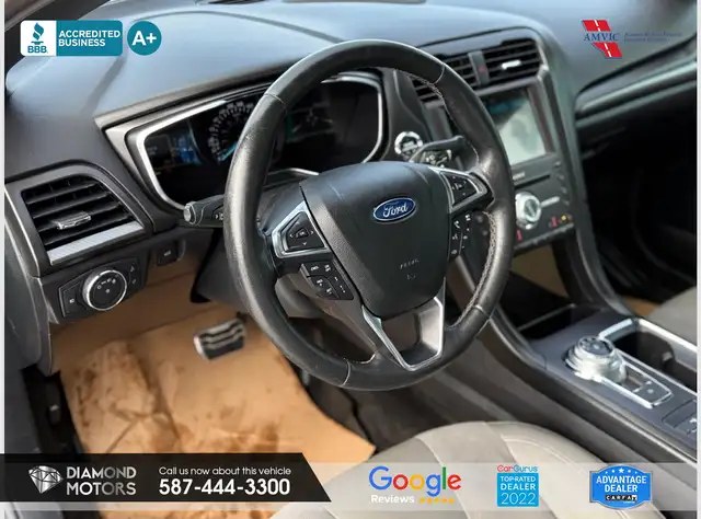 2017 Ford Fusion Sport AWD - Low Kilometers - Leather - Rebuilt - Photo 31