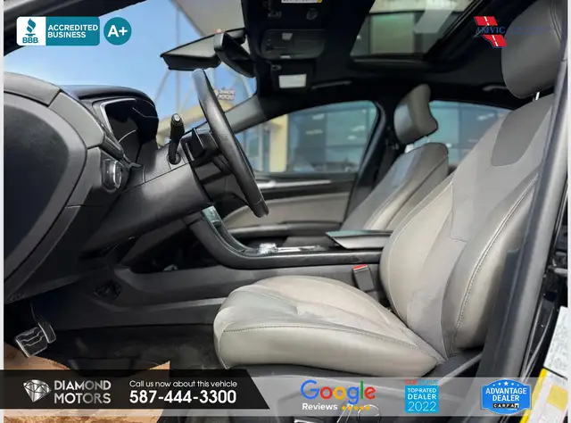 2017 Ford Fusion Sport AWD - Low Kilometers - Leather - Rebuilt - Photo 33