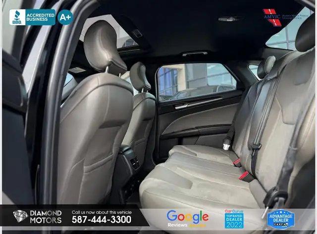 2017 Ford Fusion Sport AWD - Low Kilometers - Leather - Rebuilt - Photo 34