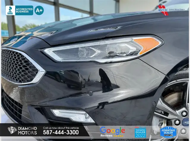 2017 Ford Fusion Sport AWD - Low Kilometers - Leather - Rebuilt - Photo 37
