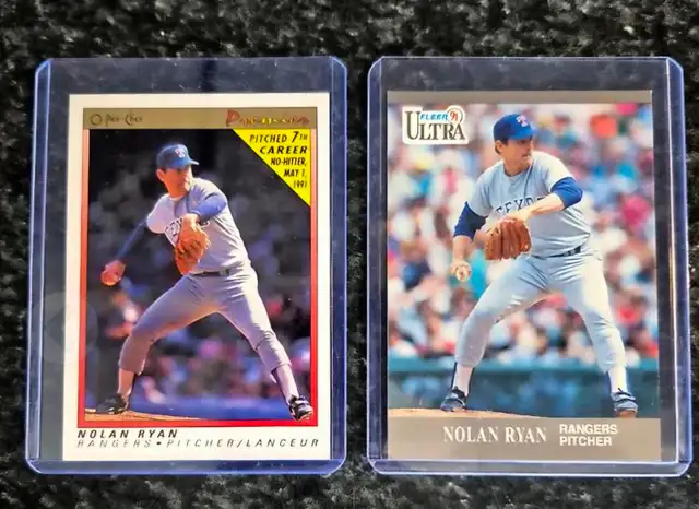 1991 Nolan Ryan baseball card