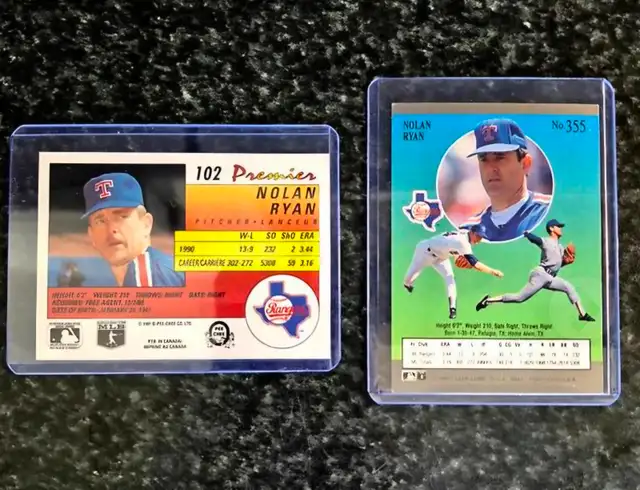 1991 Nolan Ryan baseball card - Photo 2