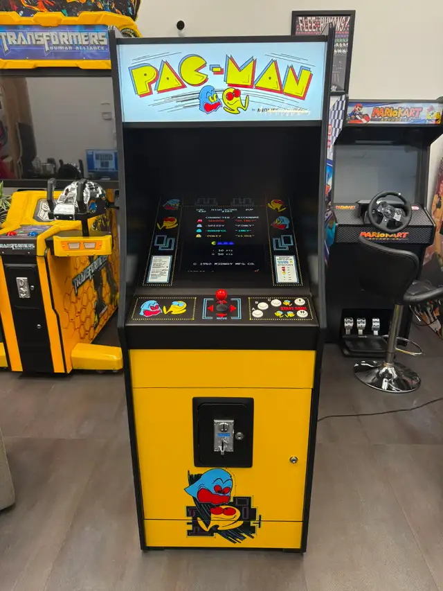 Full Size Pac-Man and Galaga Cabinets - Photo 5