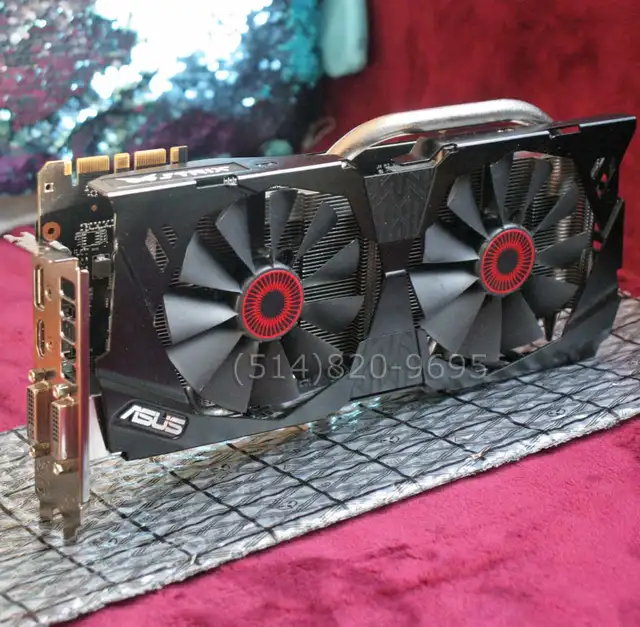 Carte graphique Nvidia GTX 970 4G hdmi 1080 1440 4K DX12 GPU