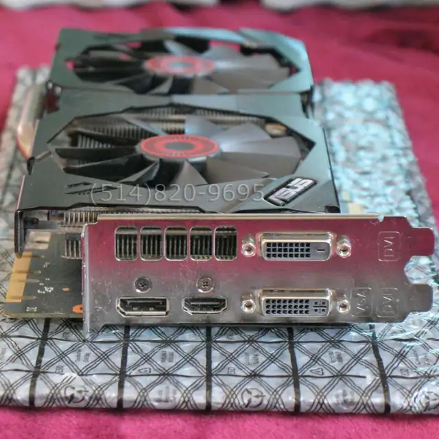 Carte graphique Nvidia GTX 970 4G hdmi 1080 1440 4K DX12 GPU - Photo 3