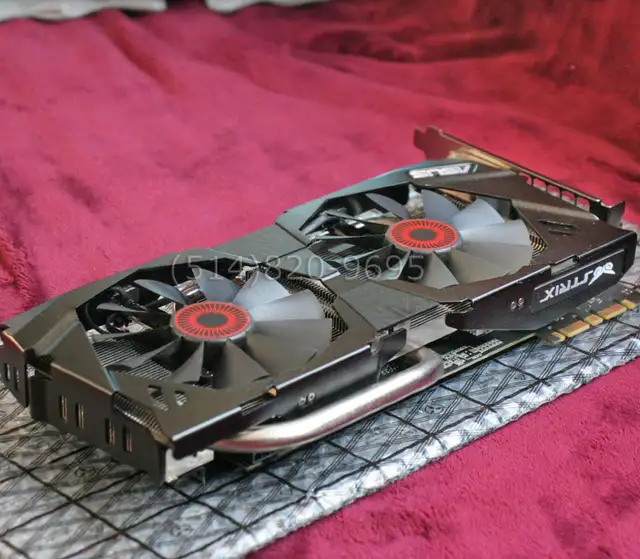 Carte graphique Nvidia GTX 970 4G hdmi 1080 1440 4K DX12 GPU - Photo 4