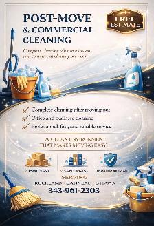 Post-Construction & Move-Out Cleaning | Commercial | 24/7 Servic