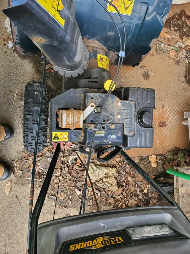 TWO SNOWBLOWERS RAN LAST YEAR   $$ 165.00 BOTH