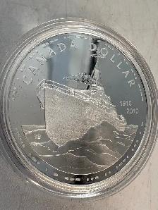 2010 Proof Silver Dollar 25.175gr .925 Silver with Papers & Case - Photo 2