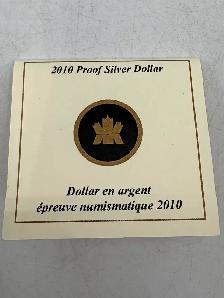 2010 Proof Silver Dollar 25.175gr .925 Silver with Papers & Case - Photo 5