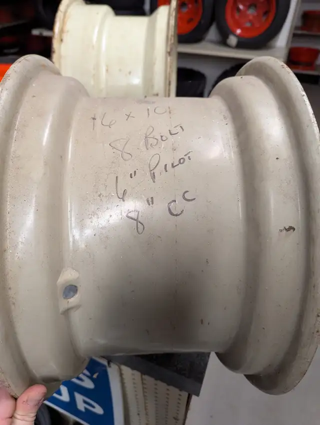 Implement Wheel Rim 16'x10' (8-Bolt)