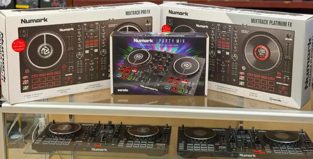 Numark DJ Controllers in-STOCK with NUMARK Warranty -WINTER SALE