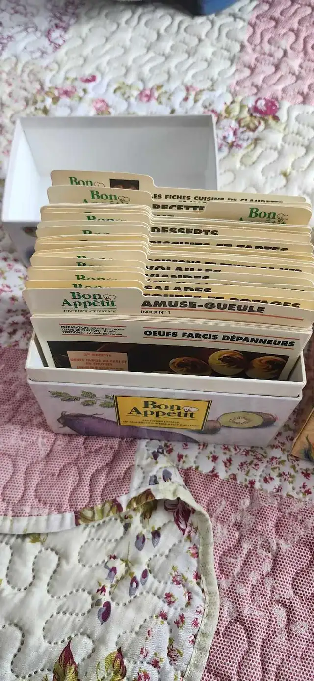 3 Coffrets Bon appétit 30$ pour le tout - Photo 4