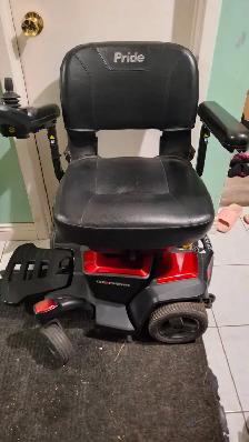 Power wheelchair ( Pride Go electric wheelchair)