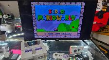 Super Nintendo System With controller And Cords