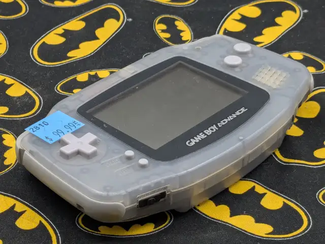 Nintendo GameBoy Advance AGB-001 Broken Battery Cover (#2810)