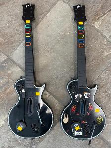 Playstation 3 Guitar Controllers for Guitar Hero/Rock Band x2