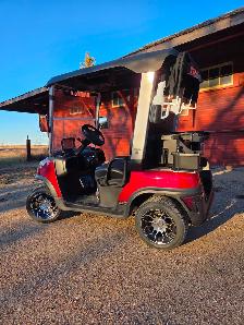2026 Tara Spirit golf cart in Candy Apple Red