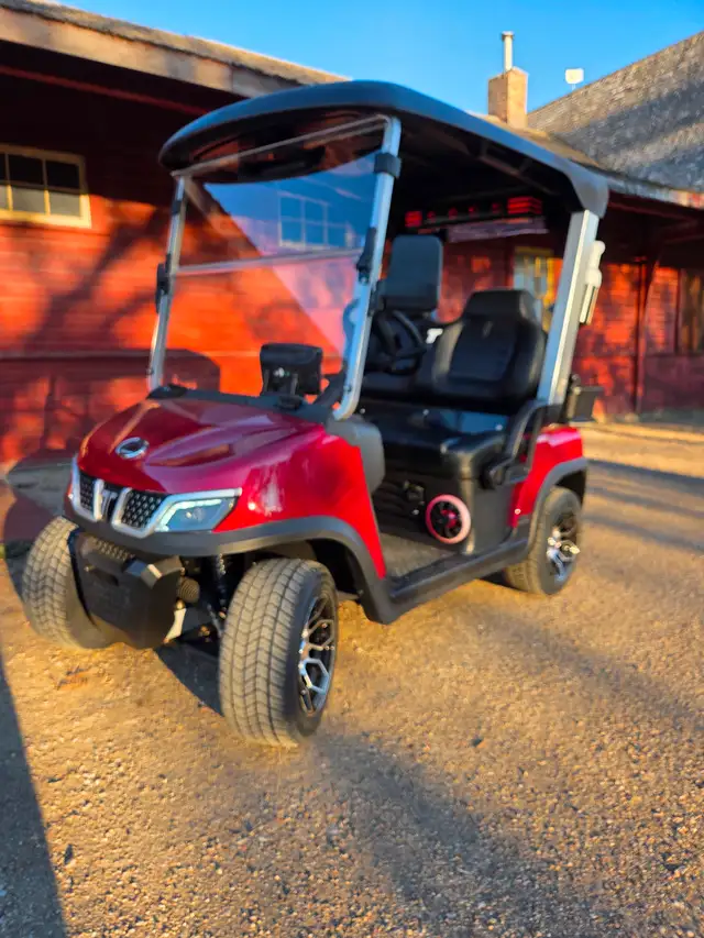2026 Tara Spirit golf cart in Candy Apple Red - Photo 2