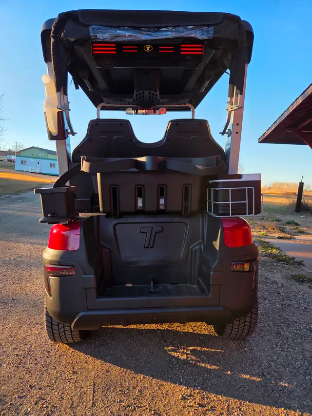 2026 Tara Spirit golf cart in Candy Apple Red - Photo 3