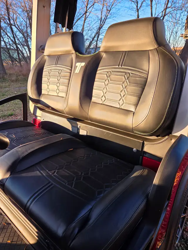 2026 Tara Spirit golf cart in Candy Apple Red - Photo 5