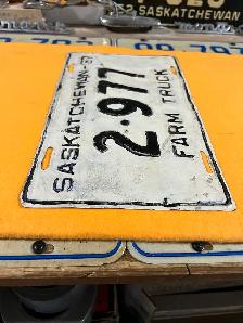 1937 Farm Truck license plate - Photo 3