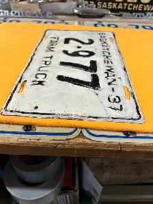 1937 Farm Truck license plate - Photo 4