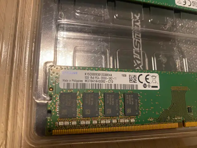 Samsung 32GB DDR4 2666 Mhz CL19 (4x8GB) ram for desktops - Photo 2