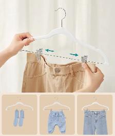 SONGMICS Velvet Pants & Skirt Hangers - Photo 4