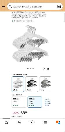 SONGMICS Velvet Pants & Skirt Hangers - Photo 8