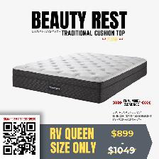 BIG SALES ON BEAUTY REST MATTRESSES ! MADE IN CALGARY !! - Photo 3