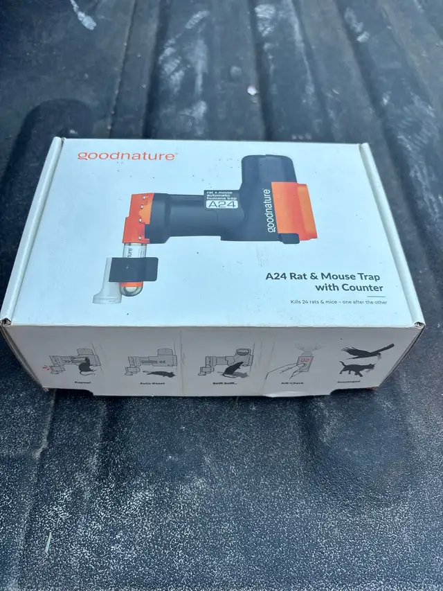 BRAND NEW!! Multiple Sets of Goodnature A24 Rat / Mouse trap