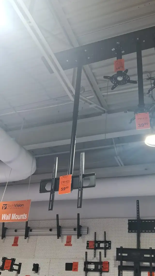 PROTECH CM-425 LCD CEILING MOUNT For most 32"-55" LED, LCD flat