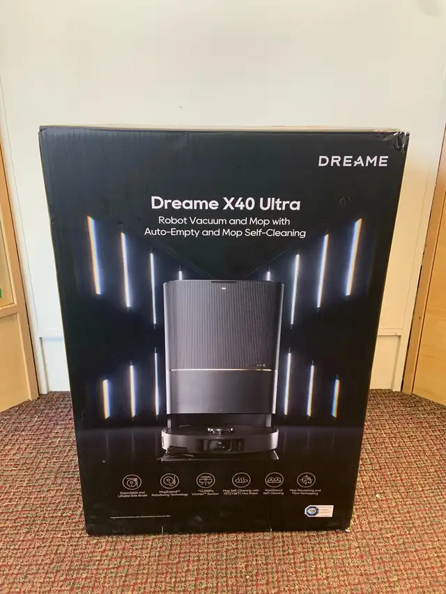 Dreame X40 Ultra Robot Vacuum And Mop