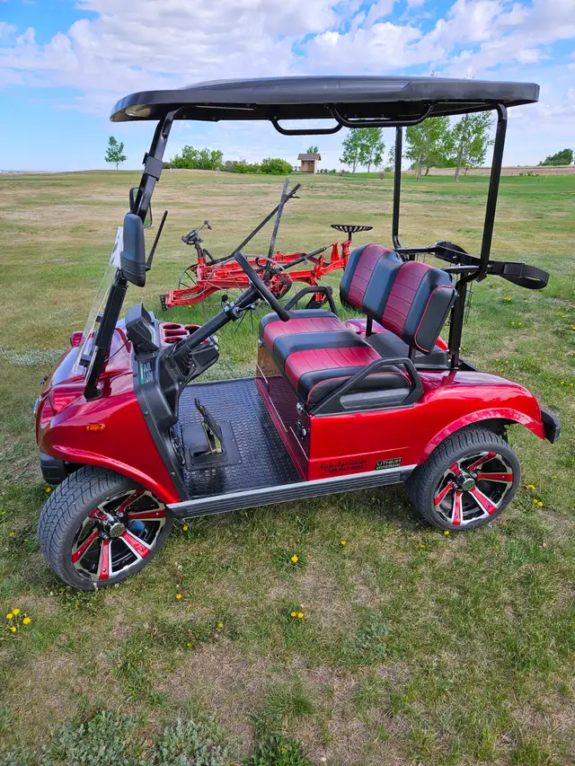 2026 Classic 2  Golf Cart in Candy Apple Red - Photo 2