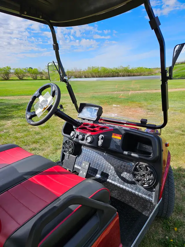 2026 Classic 2  Golf Cart in Candy Apple Red - Photo 3